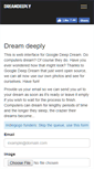 Mobile Screenshot of dreamdeeply.com